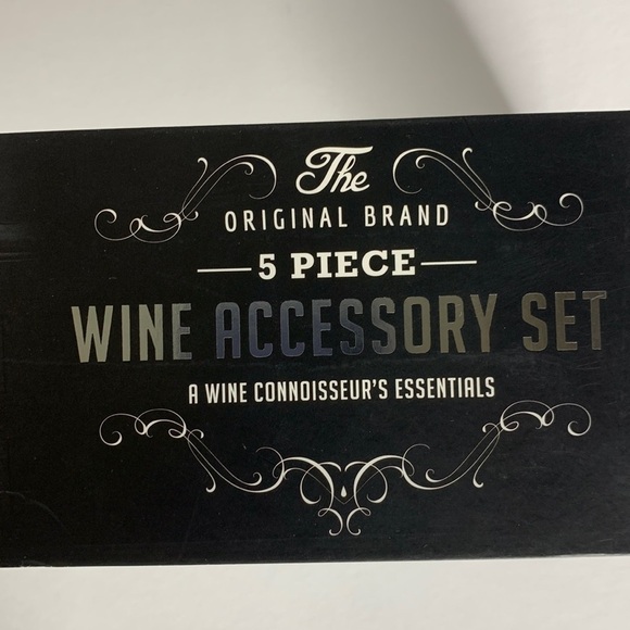 WINE ACCESSORY SET (5 PIECE) - Picture 3 of 4